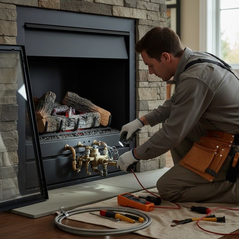 Gas Logs Installation